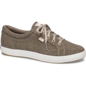 WOMEN'S KEDS CENTER COTTON CASUAL SNEAKERS SIZE 6